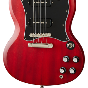 1607767442167-Epiphone EGS9CWCHNH1 SG Classic Worn P-90s Worn Cherry Electric Guitar2.png